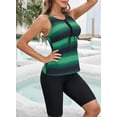 thumbnail image 5 of Chase Secret Women's Tankini Swimsuits Swimwear Racerback 2 Piece Bathing Suits with Short Petite, 5 of 9