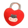 thumbnail image 4 of Almohada Cojín Día de San Valentín Almohada con forma de corazón Cojines decorativos rojos Regalos del día de San Valentín para niñas Niños Dormitorio gris BLESIY Cojín Corazón, 4 of 8