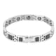 thumbnail image 5 of Pulsera magnética de acero pulsera de terapia magnética cadena de muñeca de eslabones de pulsera damas de plata accesorios de joyería de moda pulsera magnética para ANGGREK Otros, 5 of 8