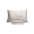 thumbnail image 3 of AQ TEXTILES Ivory Solid 800 Thread Count Queen Sheet Set, 3 of 5
