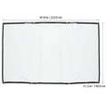 thumbnail image 2 of Miangastore Wall and Ceiling Mounting Screen Polyester for Business 1Pc, 2 of 8