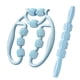 thumbnail image 5 of Rodillo de masaje circular para piernas, portátil y multifuncional, con abrazadera para piernas para entrenamiento manual. azul, 5 of 9