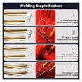 thumbnail image 3 of 70W Plastic Welder Heat Gun Hot Stapler Plastic Welding Machine Bumper Soldering Iron Staples Bumper Repair Car Tools Kit, 3 of 6