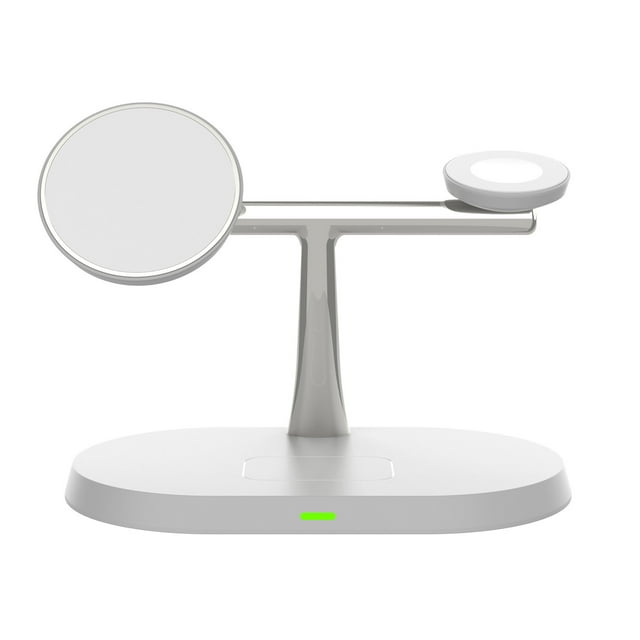 Wireless Phone and Watch Charger Multifunctional Three in Wireless Smart Charger for Ios Mobile Phone Watch Headset Desktop 15W Wireless Charger Mobile Phone Bracket