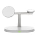 thumbnail image 2 of Cargador inteligente inalámbrico multifuncional de tres en uno para teléfono móvil iOS, reloj, auriculares de escritorio, cargador inalámbrico de 15 W, soporte para teléfono móvil, carga inalámbrica, 2 of 4