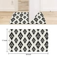 thumbnail image 6 of Exceptional Black Moroccan Area Rug - 30x17 - Highly Absorbent, Non-Slip - Geometric Trellis Design - Door Mat perfect for Entryway, Bathroom, Kitchen, 6 of 6