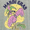 thumbnail image 3 of CafePress - Mardi Gras Flamingo T Shirt - Women's Nightshirt, 3 of 4