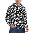 thumbnail image 2 of Sikiie Panda1 Men's Hoodie, Essentials Hoodie, Sweatshirt, Pullover Hooded Sweatshirt for Men-XX-Large, 2 of 7