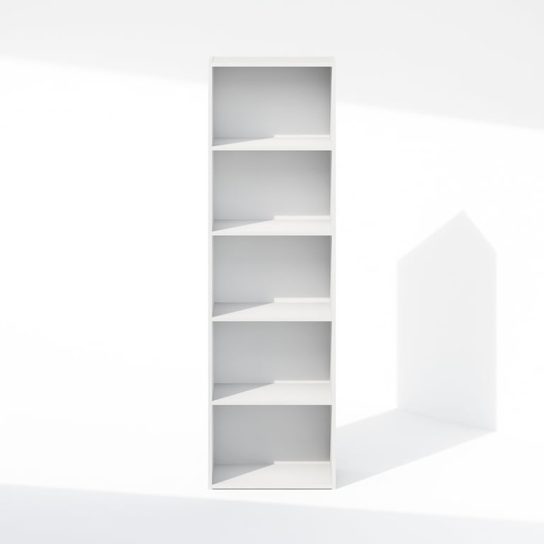 Furinno Reed 5-Tier Reversible Open Shelf Bookcase photo 3