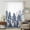 White Dark Blue, variant on Blue Forests Tree Sheer Curtains 72 Inches Long, Pine Maple Trees Nature Pure Color Light Filering Curtains, Breathable Simi Curtain Privacy Drapes for Living Room Lightweight Window Treatment
