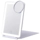 thumbnail image 1 of Mirror Portable Folding with 10X HD Mirror Tricolor Dimming Makeup Mirror Ultrathin Travel Mirror White, 1 of 5