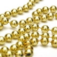 thumbnail image 2 of OUNONA 3Pcs Golden Topper for Christmas Tree PVC Decorative Bead Chain for Christmas Party, 2 of 4