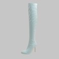 thumbnail image 2 of Fesfesfes Knee Boots For Women Shoes Winter Pointed Thin High-heeled Boots US:6.5(38), 2 of 5