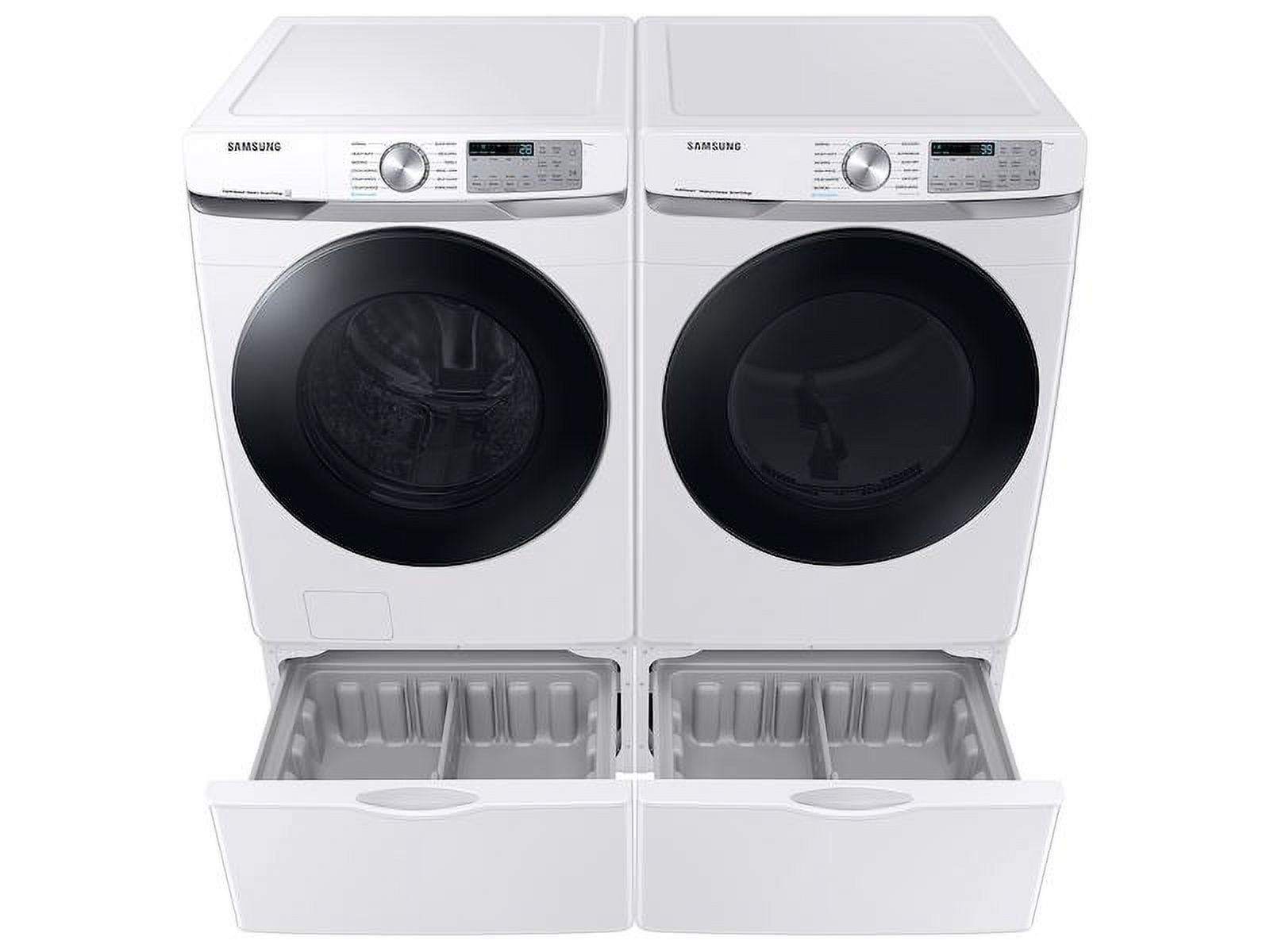Samsung 7.5 cu. ft. Smart Gas Dryer with Steam Sanitize+ DVG45B6300W