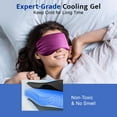 thumbnail image 5 of FACEMOON Cooling Eye Mask for Sleeping, Reusable Gel, 9.84in;4.13in;0.98in, 5 of 7
