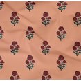 thumbnail image 4 of oneOone Organic Cotton Poplin Twill Fabric Leaves & Floral Block Decor Fabric Printed BTY 42 Inch Wide, 4 of 5