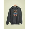 thumbnail image 3 of Fashion Bear Cool Boy Hoodie Women -Image by Shutterstock, Female XX-Large, 3 of 4