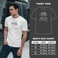 thumbnail image 4 of Greenyef Graphics I Paused My Game to Be Here Video Gamer Gift for Men Teenagers Gaming Funny Graphic T-Shirt Style-41 (White, Medium), 4 of 6