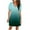 Green, variant on Azrian Summer Dresses Women Casual Summer Solid Color Short Sleeve Dress With Pocket Beach Dresses