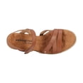 thumbnail image 3 of Walking Cradles Wc Alba Women Wedge Sandal In Luggage Soft Atanado Leather, 3 of 5