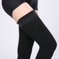 thumbnail image 4 of HAHDAXIA Thigh High Compression Stockings Women Men, 30-40 mmHg, Footless, 4 of 7