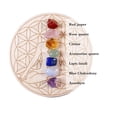 thumbnail image 5 of cristal natural Piedra Curativa De Cristal + Placa De Madera Colección De Crudo Gem Spiritual Lucky C, 5 of 5
