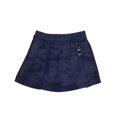thumbnail image 1 of French Toast Big Girls' Two-Tab Pleated Scooter, Navy, 20, 1 of 7