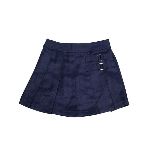 French Toast Trottinette Plissée à Deux Onglets pour Grandes Filles, Marine, 20