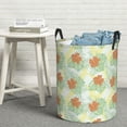 thumbnail image 5 of Goofa Tropical Flowers Printed Circular Hamper,Laundry Basket with Handles,Storage Baskets Foldable,Large Capacity Laundry Hamper-, 5 of 8