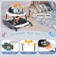 thumbnail image 7 of XIOYIG 5 in 1 Baby Walker, Music and Lights Walker for Baby Boy Girls 6-18 Months, Foldable Baby Walkers with Wheels and Bouncer Combo Portable, Toddler Infant Walker with Adjustable Height, 7 of 7