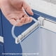 thumbnail image 4 of Soporte plegable para bolsa de basura de cocina | Soporte de almacenamiento montado en la pared para el hogar | Colgador de bolsas de basura de plástico que ahorra espacio | Blanco | Bastidor, 4 of 6