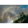 thumbnail image 2 of Church, Frederic Edwin 14x11 Gold Ornate Wood Framed with Double Matting Museum Art Print Titled - Rainy Season in the Tropics, 2 of 4