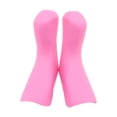 thumbnail image 1 of Puños de bicicleta, protectores de palanca de bicicleta, par de accesorios, cubierta de soporte de silicona para entusiastas de los deportes al aire Rosa, 1 of 8