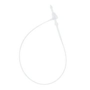1000 Pieces White Hanging Tag String Snap Lock Fastener Retail Supplies-13cm
