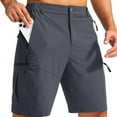 thumbnail image 1 of Men's Hiking Cargo Shorts 9" Lightweight Outdoor Work Shorts, 1 of 5