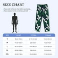 thumbnail image 2 of Mens Pajama Pants - Soft Sleep & Lounge Pants for Men, Calla Lily Flowers Blue Cuteness Casual PJ Bottoms Pants with Pockets, 2 of 5