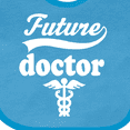 thumbnail image 4 of Inktastic Future Doctor Medical Career Boys or Girls Baby Bib, 4 of 4
