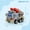 8615, variant on Building blocks car motorcycle assembly toy tank fire truck police car model decoration male and female small particle product