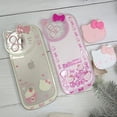 thumbnail image 2 of Funda de teléfono Hello Cute Kitty con espejo de maquillaje para Iphone Xr Xs 11 12 13 14 15 Pro Max, funda para teléfono móvil, 2 of 4