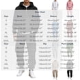 thumbnail image 3 of SELONE Mens 2 Piece Sets Joggers Big and Tall Full Zipper Hoodies Solid Cargo Pant with Pockets Fall Fashion Tracksuit, 3 of 9