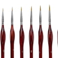 thumbnail image 3 of de pinceles de pintura para herramienta de coloración de bolígrafo de línea de profesion, pinceles para puntas de cabello, pinceles 9 piezas Baoblaze Cepillo de pintura, 3 of 8