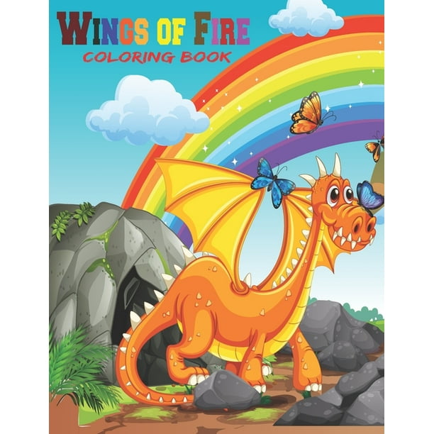 wings of fire coloring pages