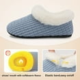 thumbnail image 4 of Barerun Toddler Slip-On Indoor Outdoor Warm House Shoes for Boys Girls, 4 of 5