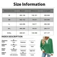 thumbnail image 4 of Women's Casual Loose Colorblock Round Neck Long Sleeve Twisted Stripe Sweatshirt, Stylish Fall Winter Fashion with Soft Material and Unique Design for Daily Wear,Black,2XL, 4 of 8