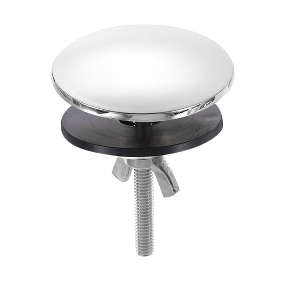 1 Pack Kitchen Sink Hole Cover Silver, 2 Inch Faucet Hole Cover Stainless Steel for Most Sink Holes