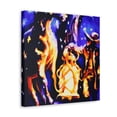 thumbnail image 5 of "Hitching Post in Bloom" - Canvas, 5 of 25