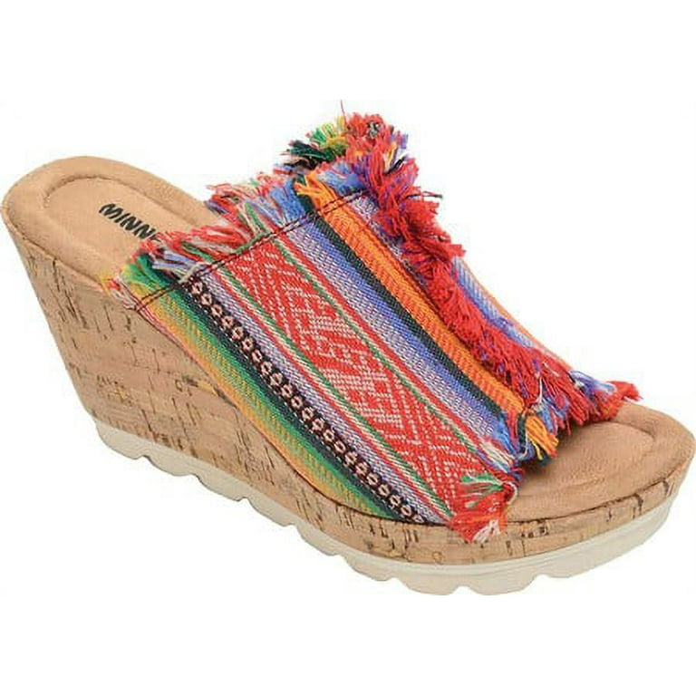 Women s Minnetonka York Wedge Slide Walmart