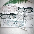 thumbnail image 5 of Vintage Oval Clear Glasses Non-Prescription Eyeglasses Frames for Women, 5 of 6