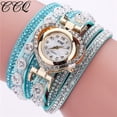 thumbnail image 1 of Pulseras para mujer, regalos para mujer CCQ Reloj de pulsera analógico de cuarzo con esfera de cristal y diamantes de imitación vintage para mujer, 1 of 2