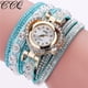 thumbnail image 1 of Pulseras para mujer, regalos para mujer CCQ Reloj de pulsera analógico de cuarzo con esfera de cristal y diamantes de imitación vintage para mujer, 1 of 2